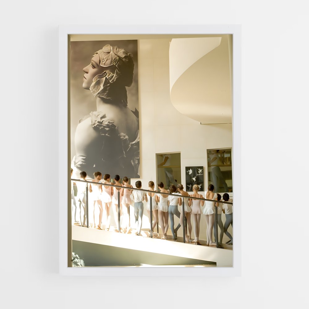 Poster L'Escalier des Étoiles – affiche Danse (vue 3)